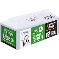 Amazon.co.jp: 日本サニパック スマートキューブ NOCOO IN ごみ袋 30